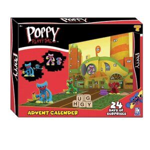 Poppy Playtime Series 2 Advent Calendar 4 Collector Clips 24 Days Of Surprises